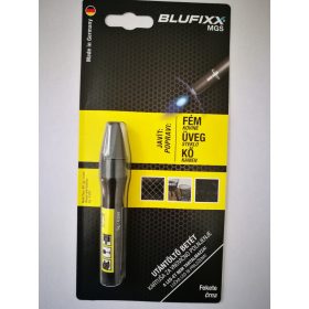   BLUFIXX MGS FÉNYRE MEGKEMÉNYEDŐ JAVÍTÓ GÉL PATRON 5G - FÉM,ÜVEG ÉS KŐ ANYAGOKHOZ
